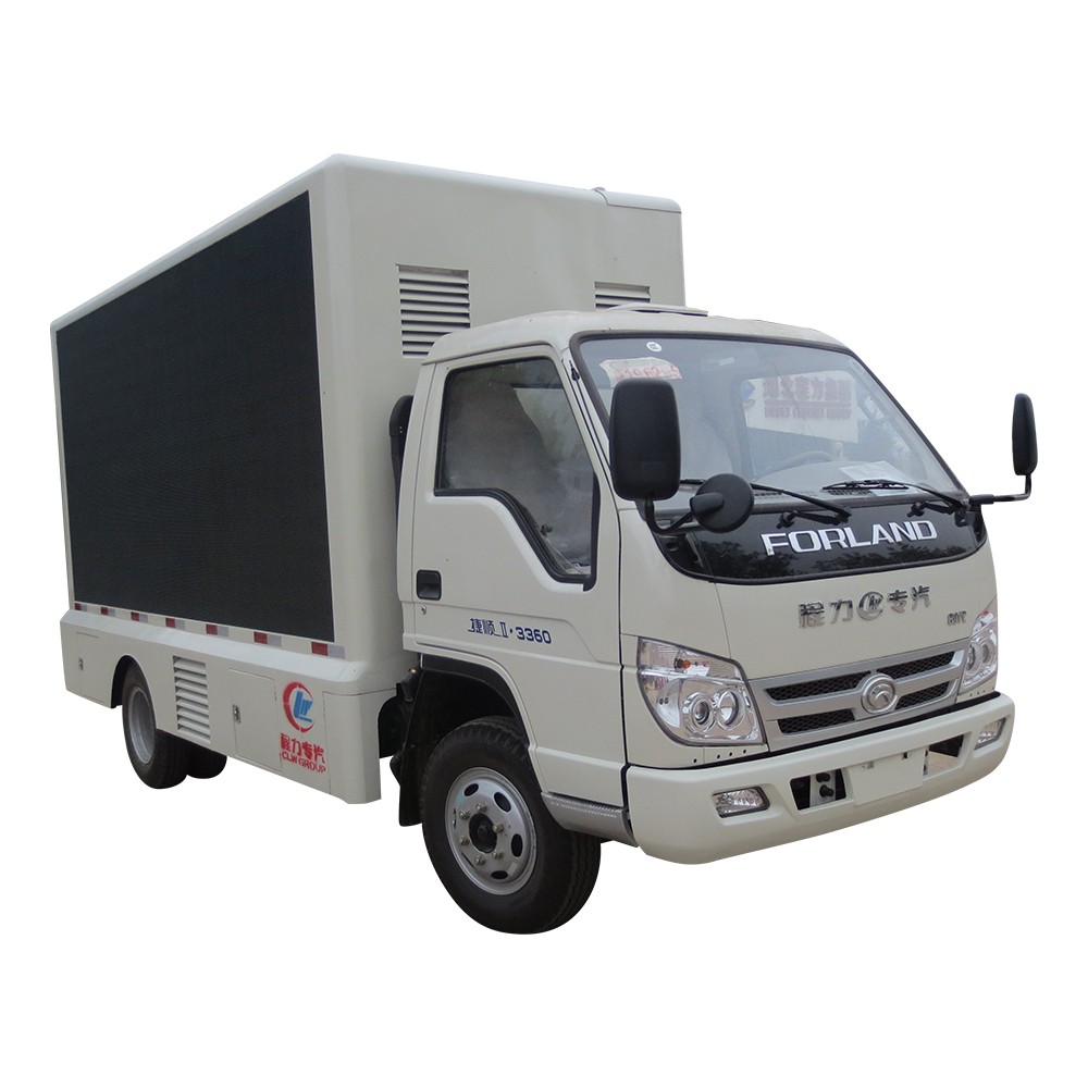 Mobiler 6-Rad-LKW mit LED-Bildschirm